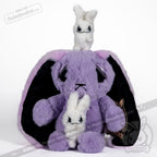 Plushie Dreadfuls - Anxiety Rabbit (Purple Limited Edition) Plush Stuffed Animal Plush
