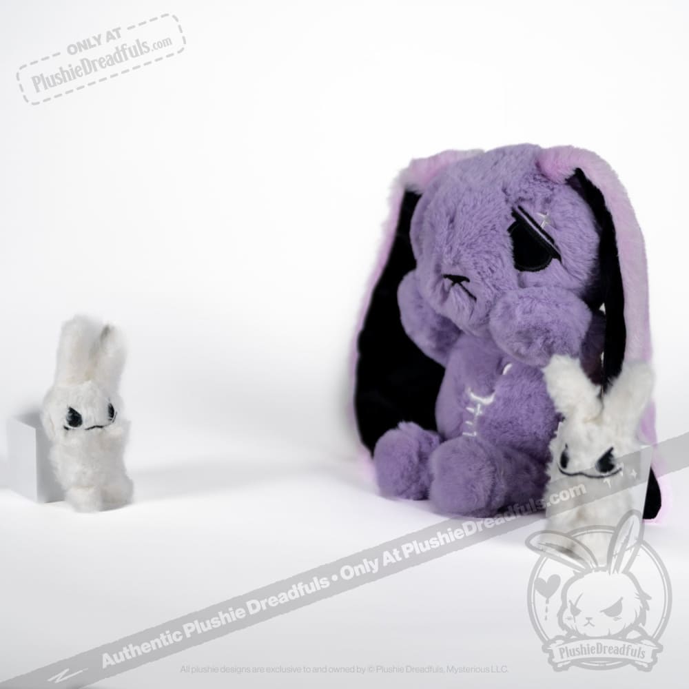 Plushie Dreadfuls - Anxiety Rabbit (Purple Limited Edition) Plush Stuffed Animal Plush