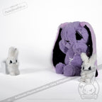 Plushie Dreadfuls - Anxiety Rabbit (Purple Limited Edition) Plush Stuffed Animal Plush