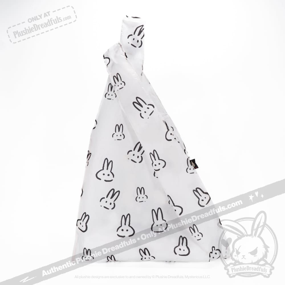 Plushie Dreadfuls - Anxiety Rabbit Reusable Shopping Bag Accessory Shopping Bag