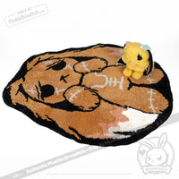 Load image into Gallery viewer, Anxiety Rabbit Rug Home Decoration

