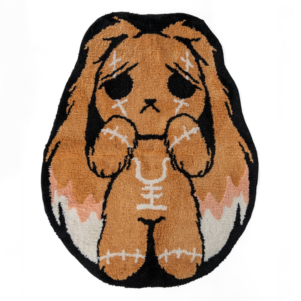 Anxiety Rabbit Rug Home Decoration