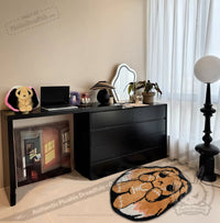 Load image into Gallery viewer, Anxiety Rabbit Rug Home Decoration
