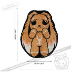 Anxiety Rabbit Rug Home Decoration