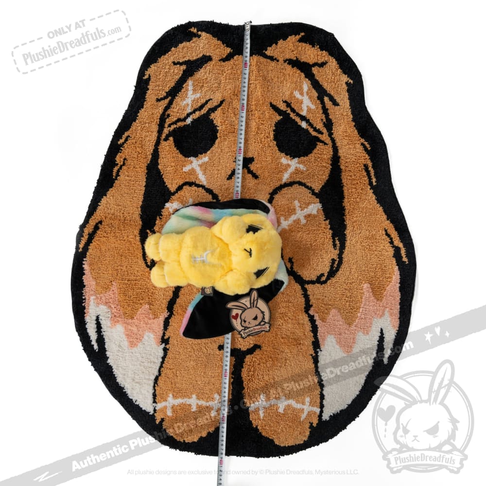 Anxiety Rabbit Rug – Mysterious