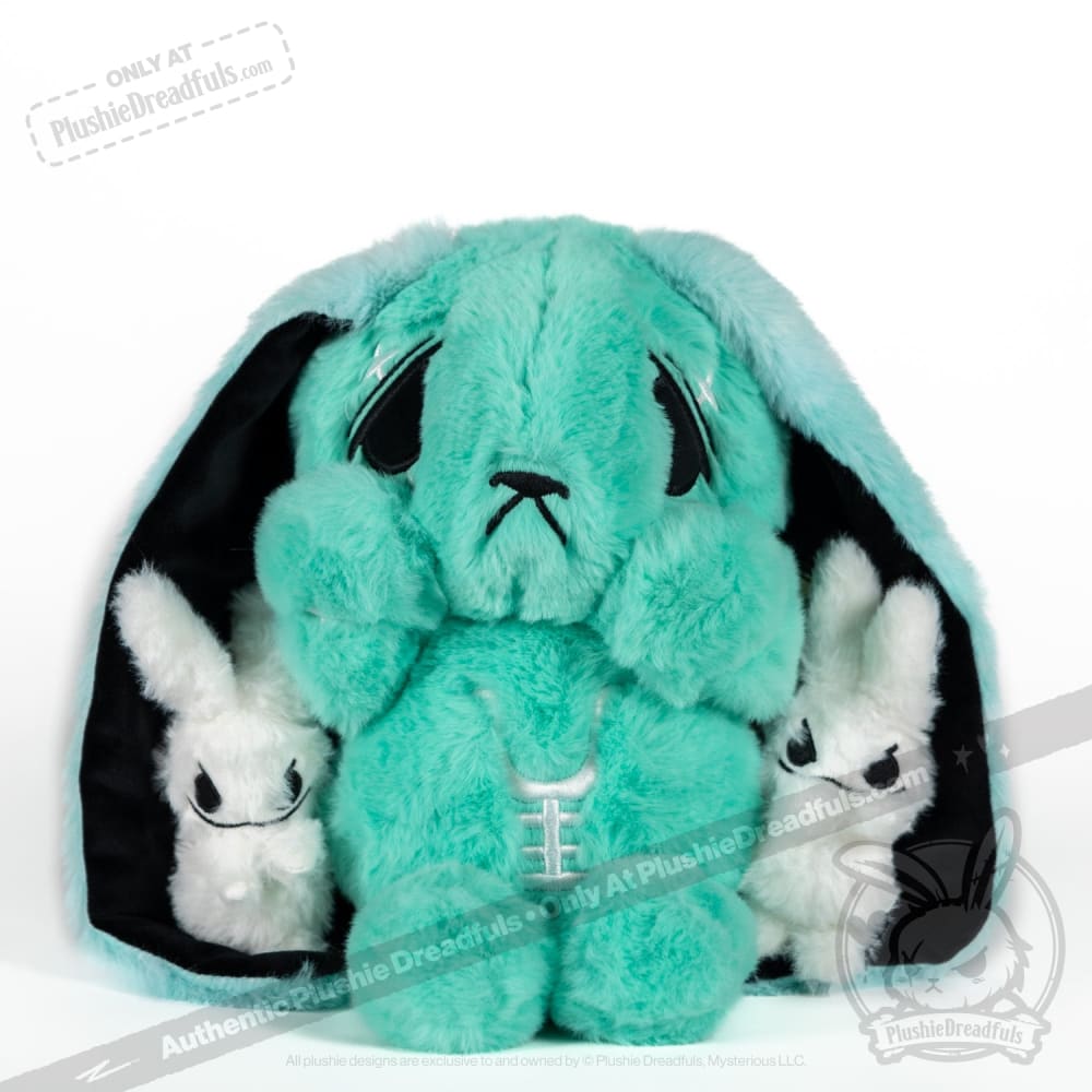 Plushie Dreadfuls - Anxiety Rabbit (Blue Limited Edition) Plush Stuffed Animal Plush