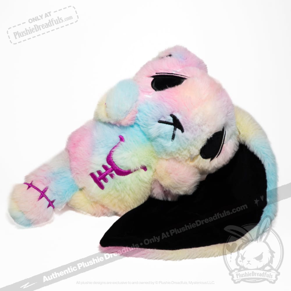 Plushie Dreadfuls - Anxiety Rabbit Tie Dye Limited Edition - Plush Stuffed Animal plush