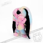 Plushie Dreadfuls Anxiety Rabbit Tie Dye Limited Edition Plush Stuffed Animal plush