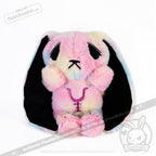Plushie Dreadfuls Anxiety Rabbit Tie Dye Limited Edition Plush Stuffed Animal plush