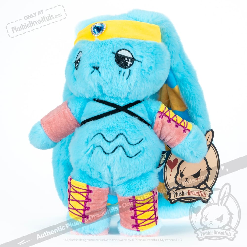Plushie Dreadfuls - Aquarius Rabbit - Plush Stuffed Animal - Mysterious