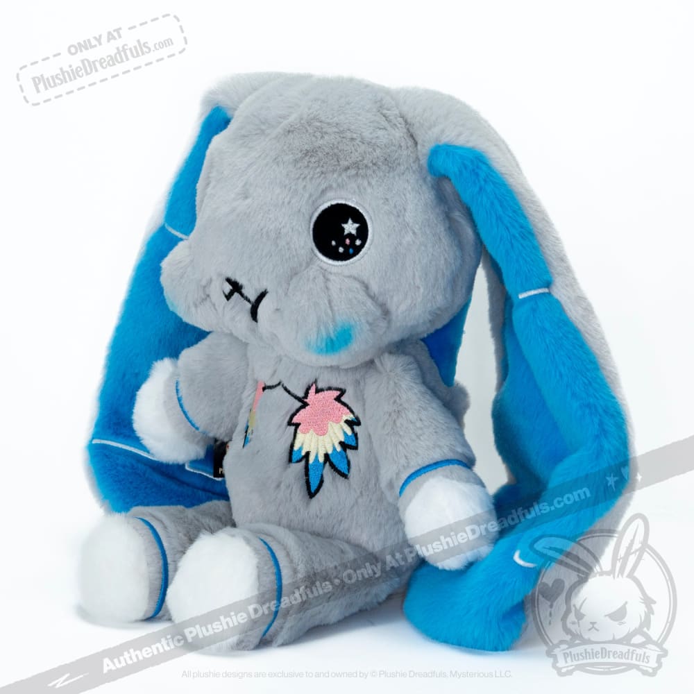 Plushie Dreadfuls - Asthma Rabbit - Plush Stuffed Animal - Mysterious