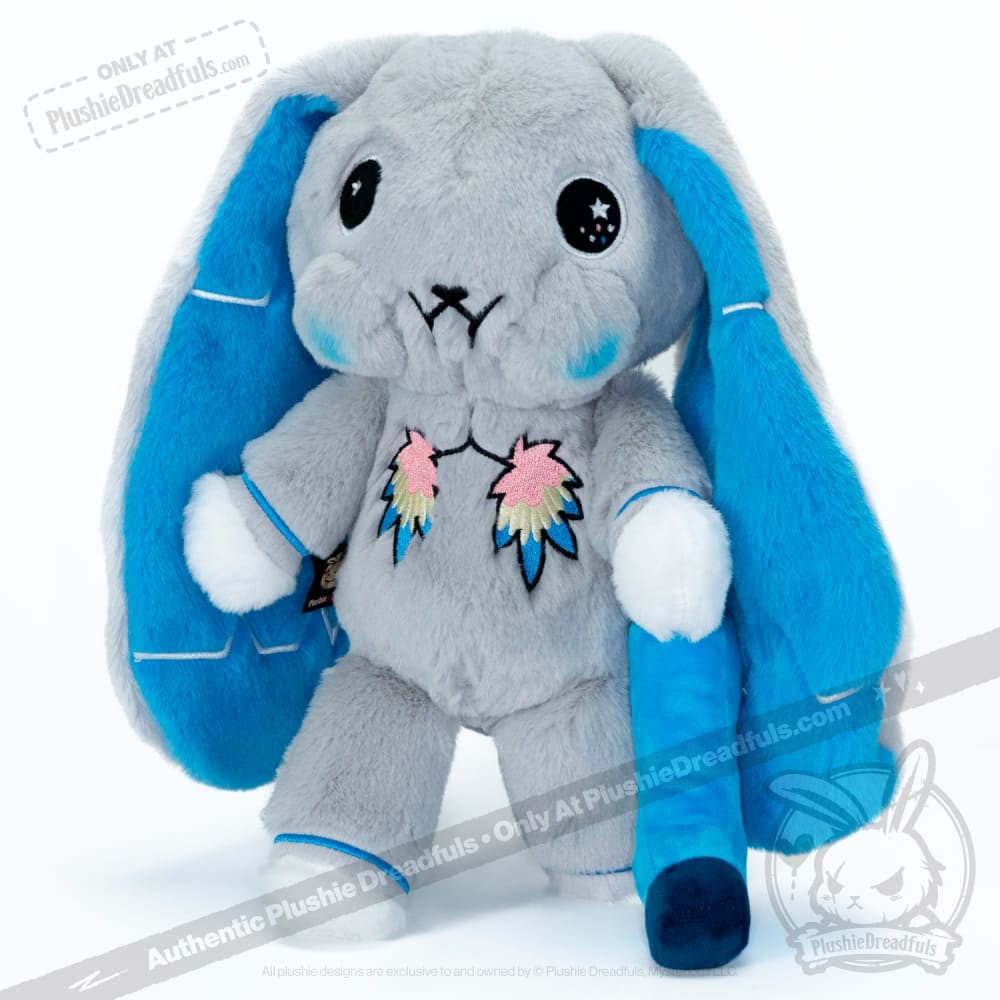 Plushie Dreadfuls - Asthma Rabbit - Plush Stuffed Animal - Mysterious
