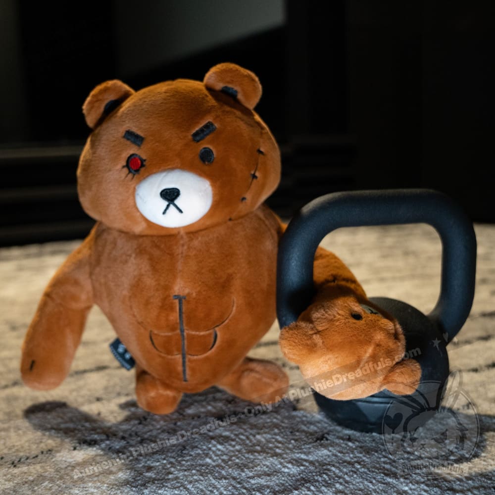 Plushie Dreadfuls - Bearfisted Ripped Bear Plush Stuffed Animal Toy