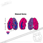 Plushie Dreadfuls - Bi Bunny - Mysterious