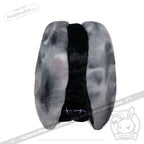 Plushie Dreadfuls - Black and Purple Anxiety Rabbit - Plush Stuffed Animal plush