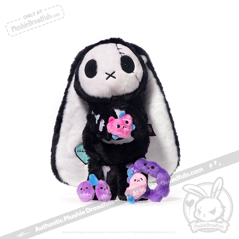 Plushie Dreadfuls - Bone Organ Izer Bunny - Plush Stuffed Animal toy