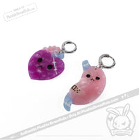 Load image into Gallery viewer, Bone Organ Izer Heart and Stomach Earrings Earring
