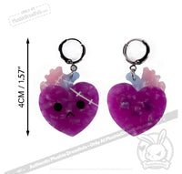 Load image into Gallery viewer, Bone Organ Izer Heart and Stomach Earrings Earring
