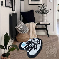 Load image into Gallery viewer, Bone Organ Izer Rabbit Rug Home Decoration
