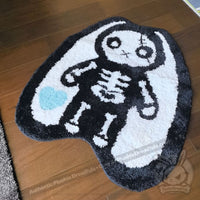 Load image into Gallery viewer, Bone Organ Izer Rabbit Rug Home Decoration
