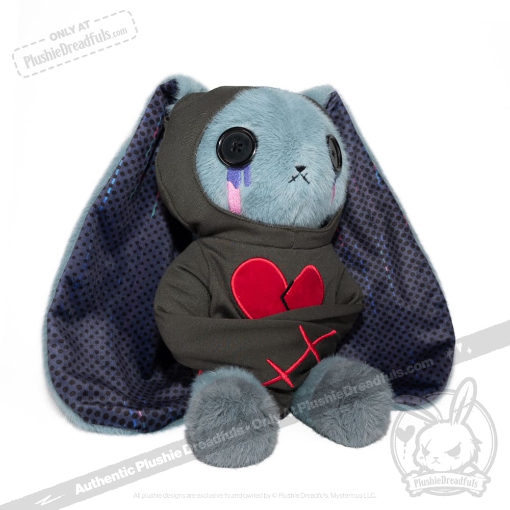 Plushie Dreadfuls - Bullied into Silence Rabbit - Plush Stuffed Animal toy