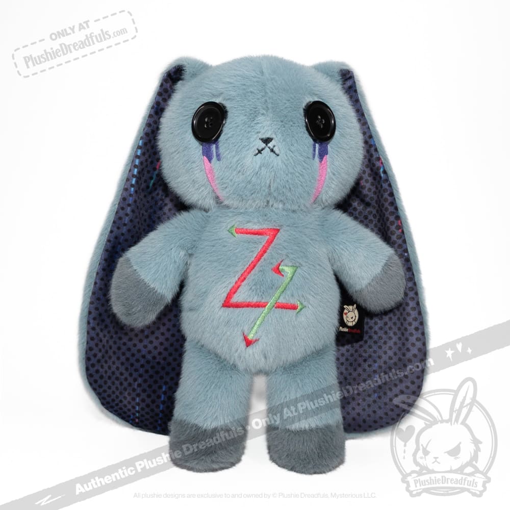 Plushie Dreadfuls - Bullied into Silence Rabbit - Plush Stuffed Animal toy