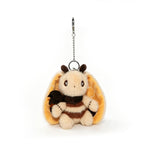 Bumblebee Rabbit Plush Keychain Accessory - Keychain