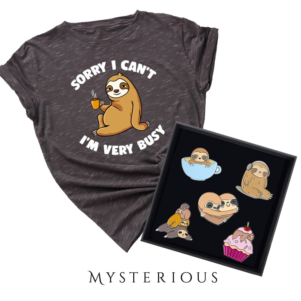 Busy Sloth Set - Mysterious
