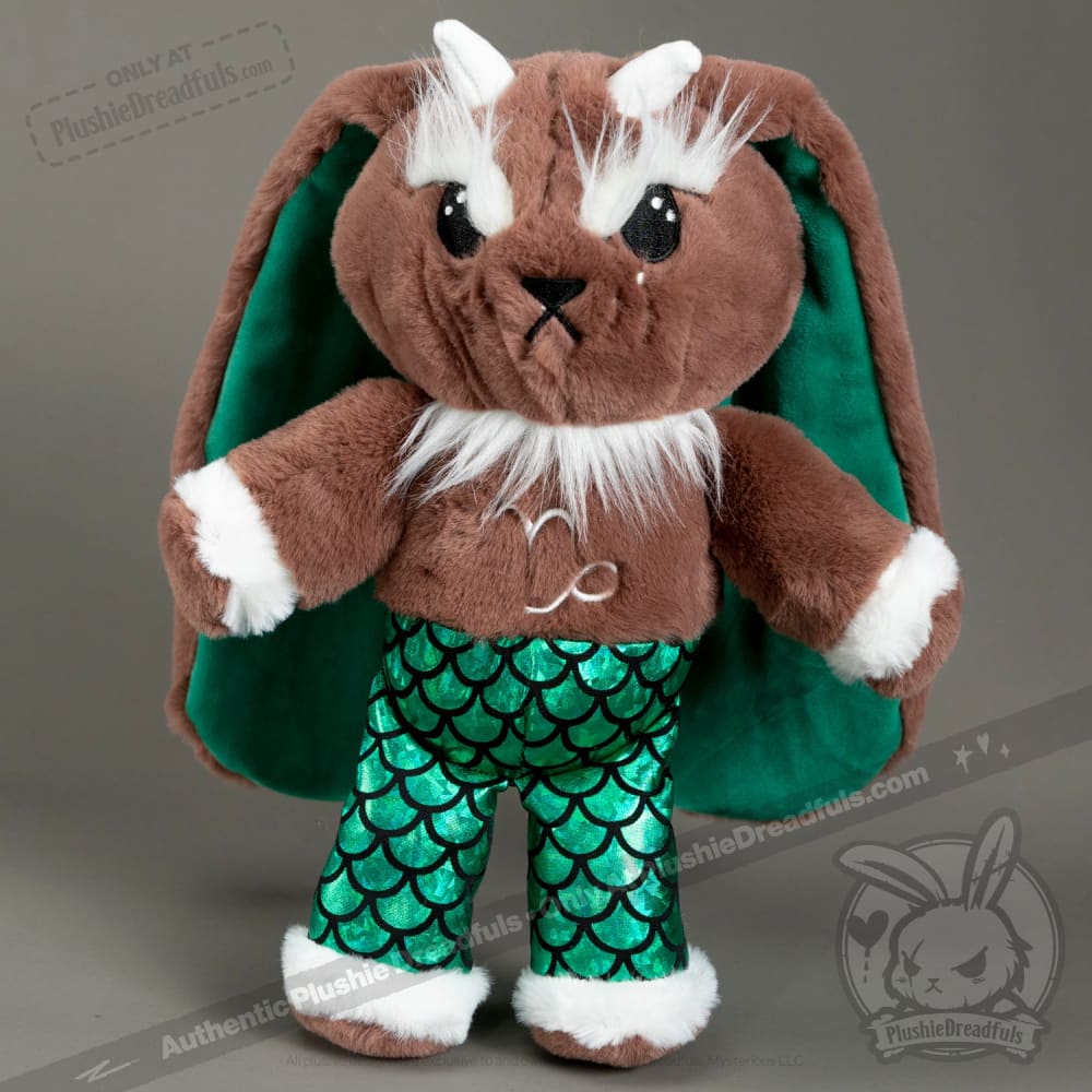 Plushie Dreadfuls - Capricorn Rabbit - Plush Stuffed Animal - Mysterious