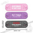 Plushie Dreadfuls - Car Decal Bandaids Sticker