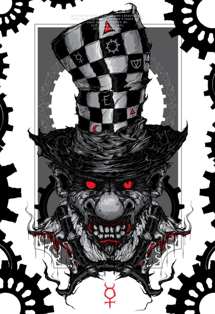 Chaos Hatter MINI (Art Print) - Mysterious