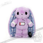 Chronic Fatigue Rabbit - Plush Stuffed Animal - toy