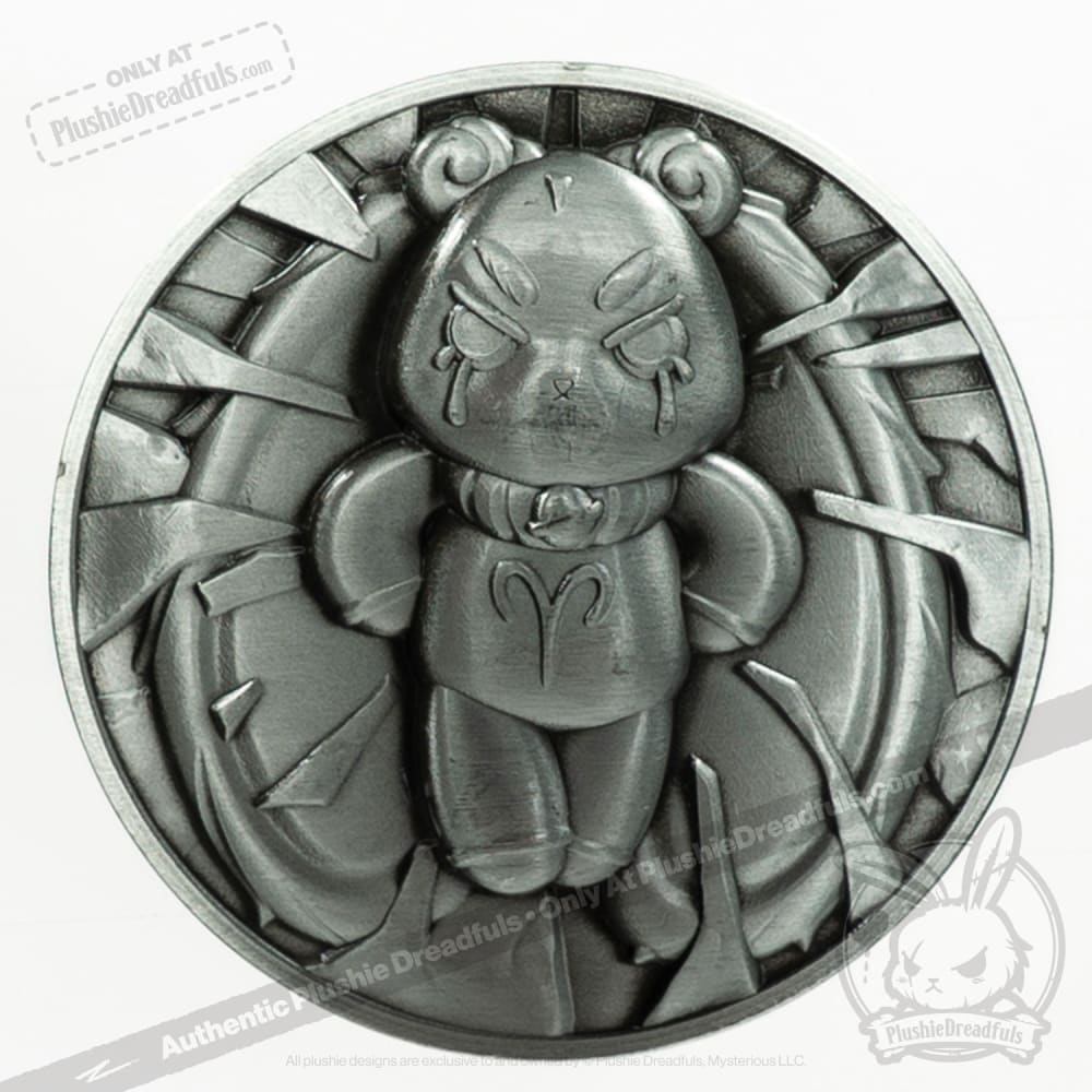 Plushie Dreadfuls Collectible Coin - Zodiac Rabbit - Mysterious