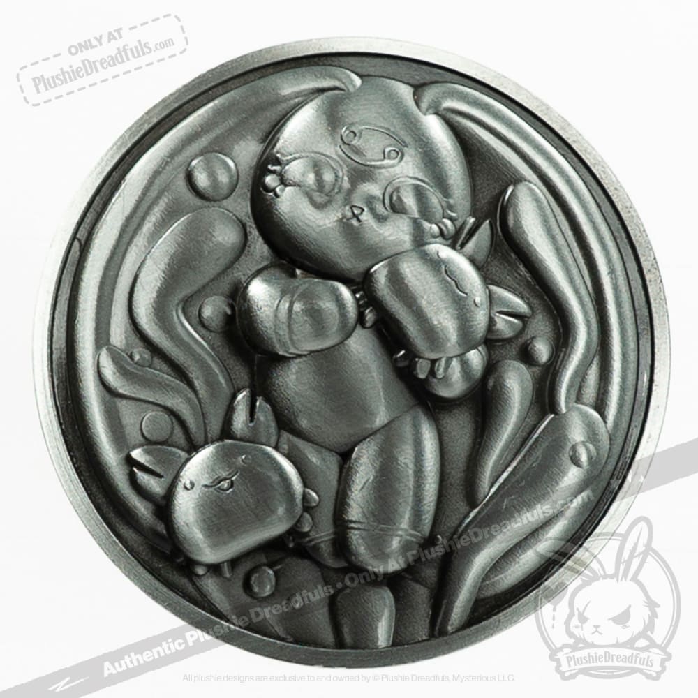 Plushie Dreadfuls Collectible Coin - Zodiac Rabbit - Mysterious