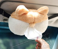 Load image into Gallery viewer, Corgi Butt Tissue Dispenser - Mysterious
