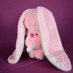 Plushie Dreadfuls - Cushing's Syndrome Bunny - Plush Stuffed Animal - Mysterious
