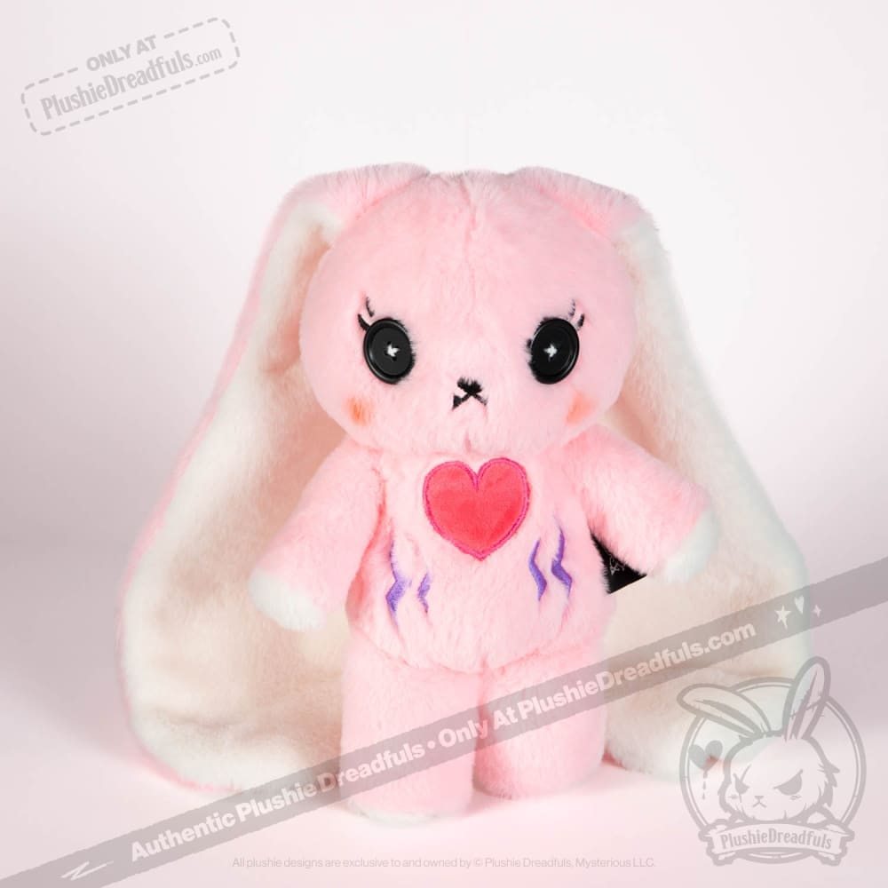 Plushie Dreadfuls - Cushing's Syndrome Bunny - Plush Stuffed Animal - Mysterious