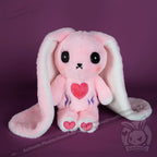 Plushie Dreadfuls - Cushing's Syndrome Bunny - Plush Stuffed Animal - Mysterious