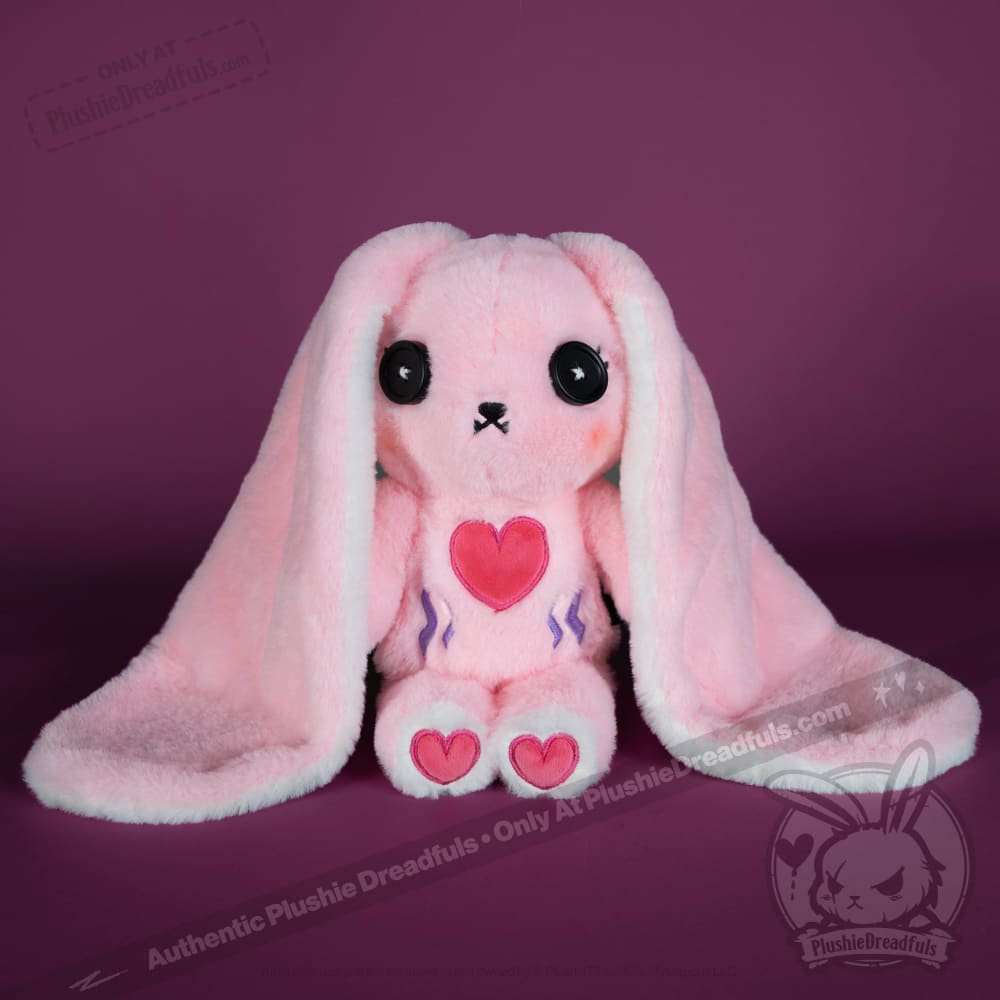 Plushie Dreadfuls - Cushing's Syndrome Bunny - Plush Stuffed Animal - Mysterious