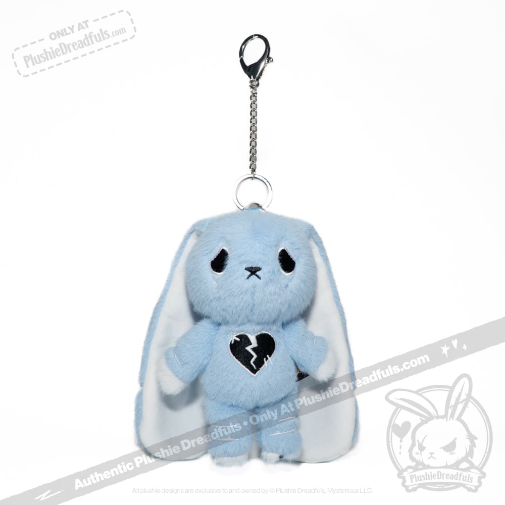 Depression Rabbit Plush Keychain – Mysterious