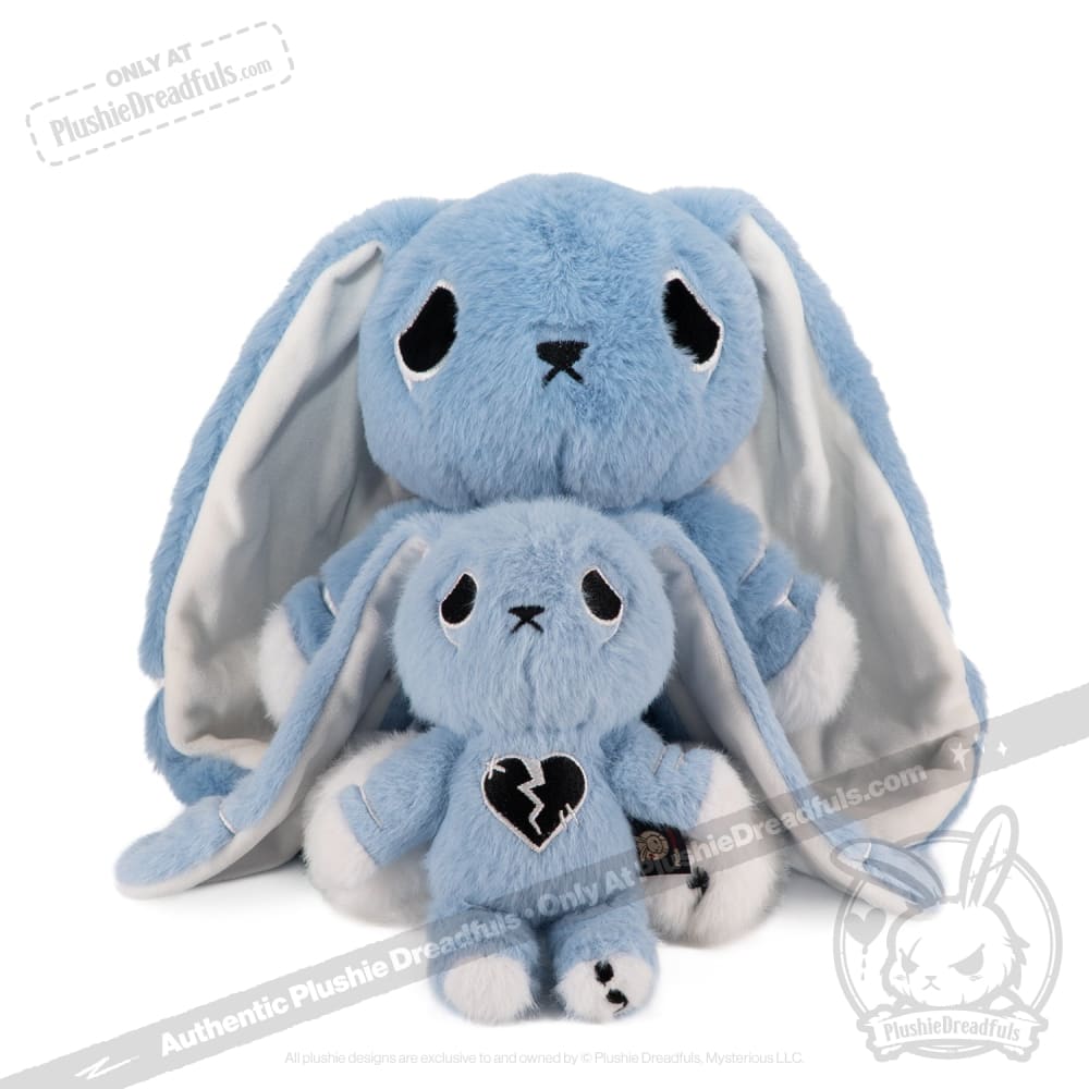 Depression Rabbit Plush Keychain – Mysterious