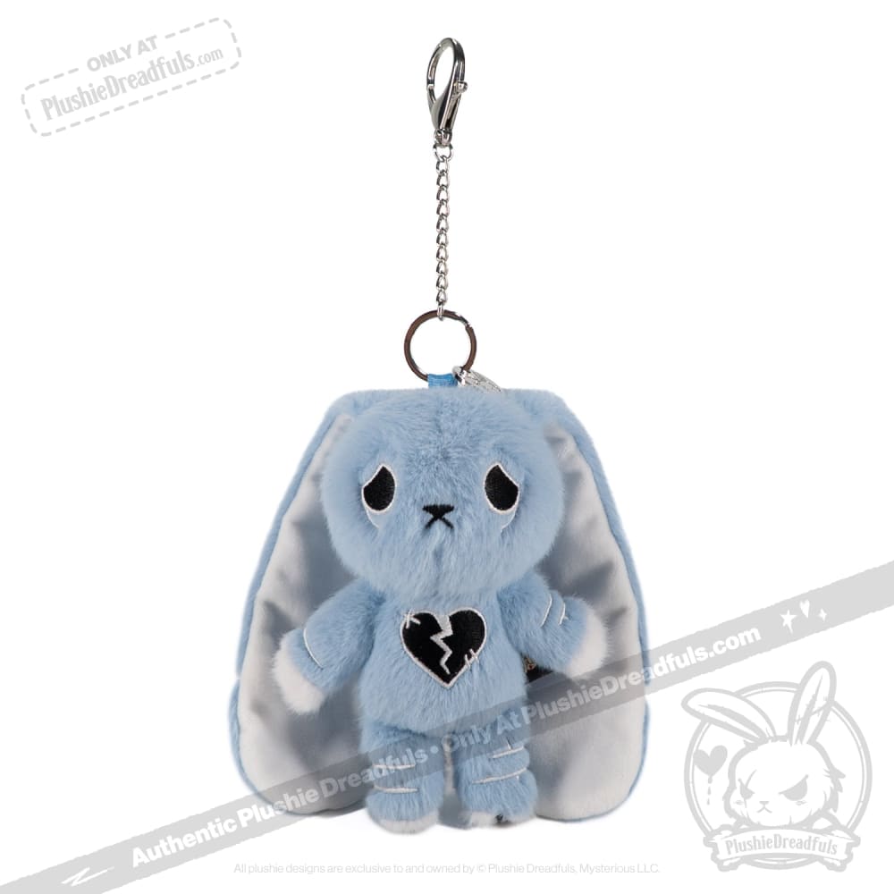 Depression Rabbit Plush Keychain – Mysterious