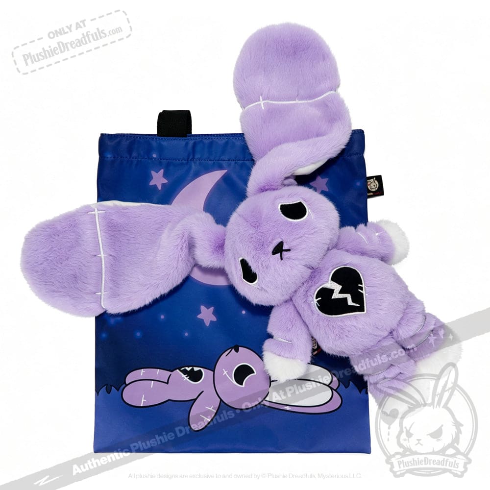 Depression Rabbit V2 Lavender LE- Plush Stuffed Animal – Mysterious