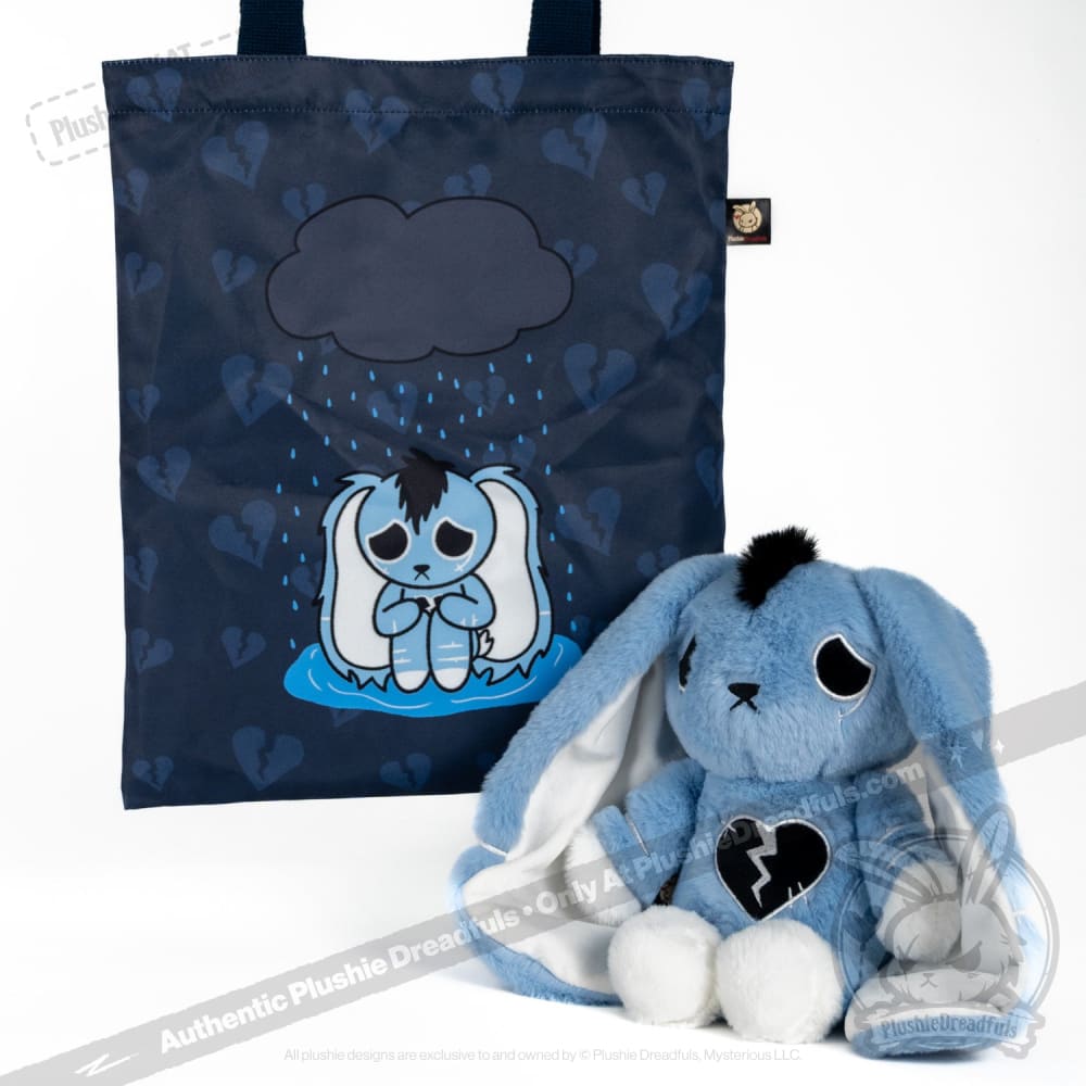 Plushie Dreadfuls - Depression Rabbit V2 Mohawk Edition- Plush Stuffed Animal Toy
