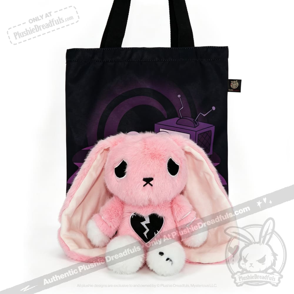 Depression Rabbit V2 Pink LE- Plush Stuffed Animal – Mysterious