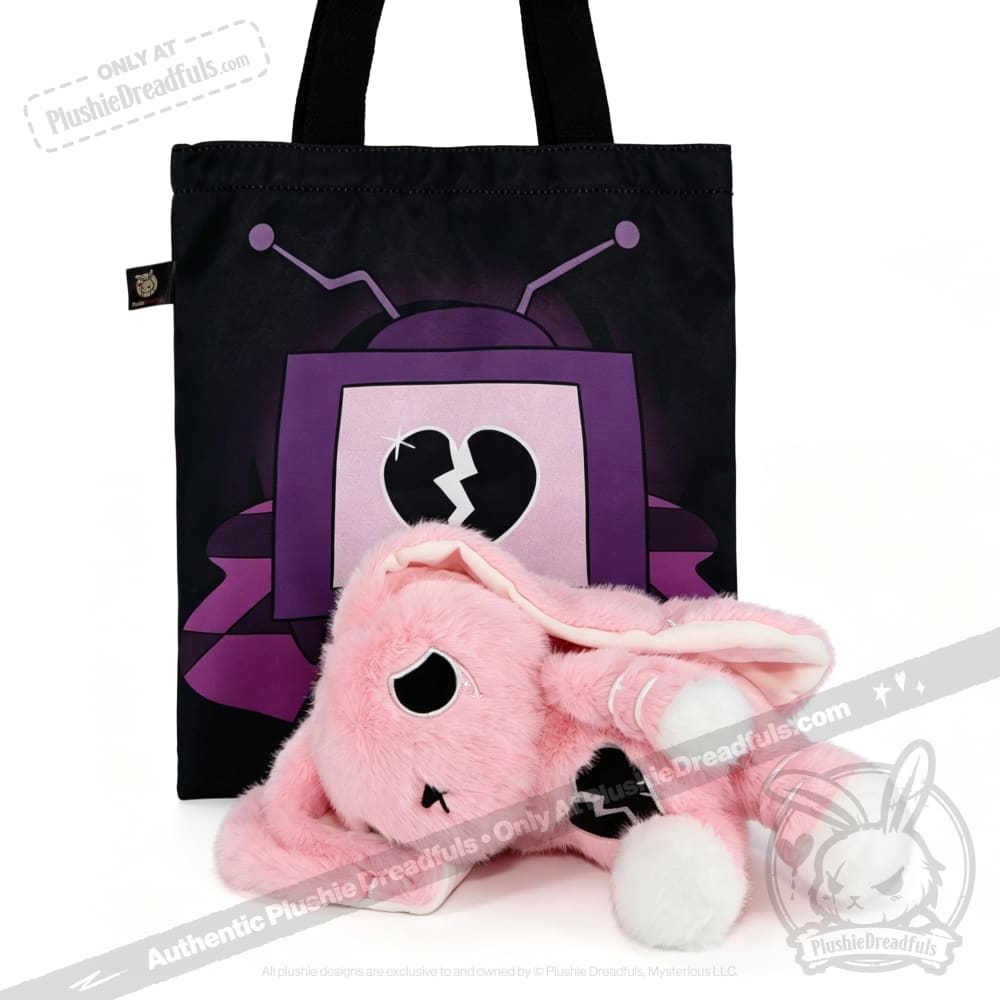 Depression Rabbit V2 Pink LE- Plush Stuffed Animal – Mysterious