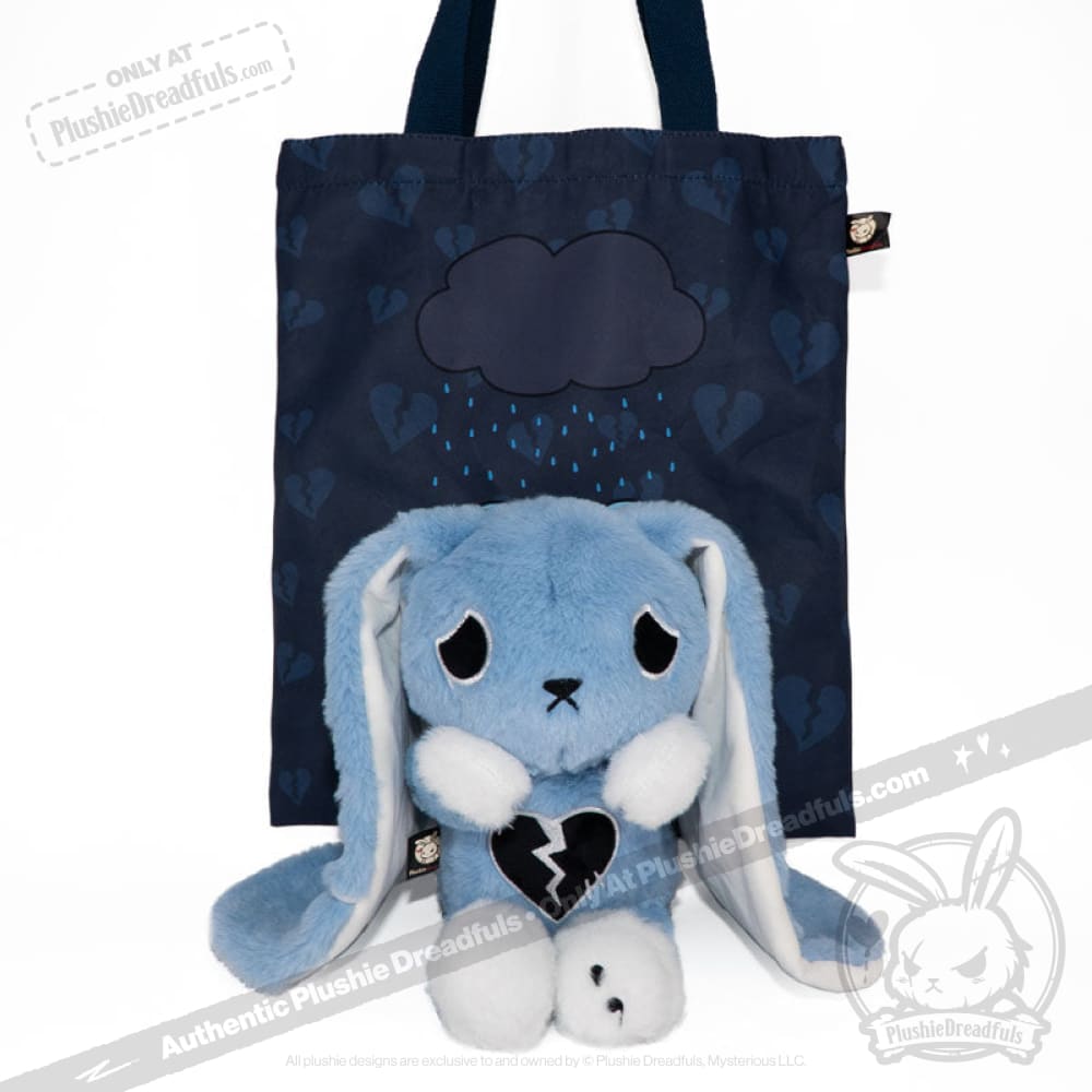 Depression Rabbit | Mental Health Plush | Plushie Dreadfuls