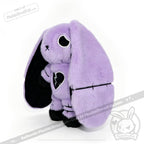 Depression Rabbit V2 Purple Black - Plush Stuffed Animal - toy