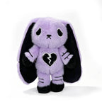Depression Rabbit V2 Purple Black - Plush Stuffed Animal - toy