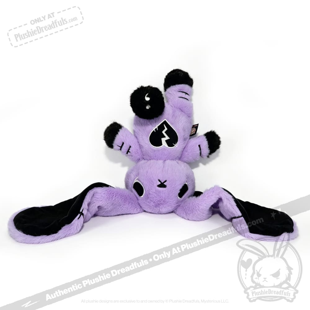 Depression Rabbit V2 Purple Black - Plush Stuffed Animal - toy